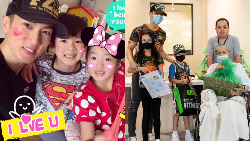 Wu Chun And His Kids Went Out To Donate Items To Hospital Patients And The Internet Is Loving It