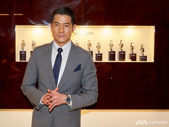 Aaron Kwok I hope my baby will grow up and do something good for