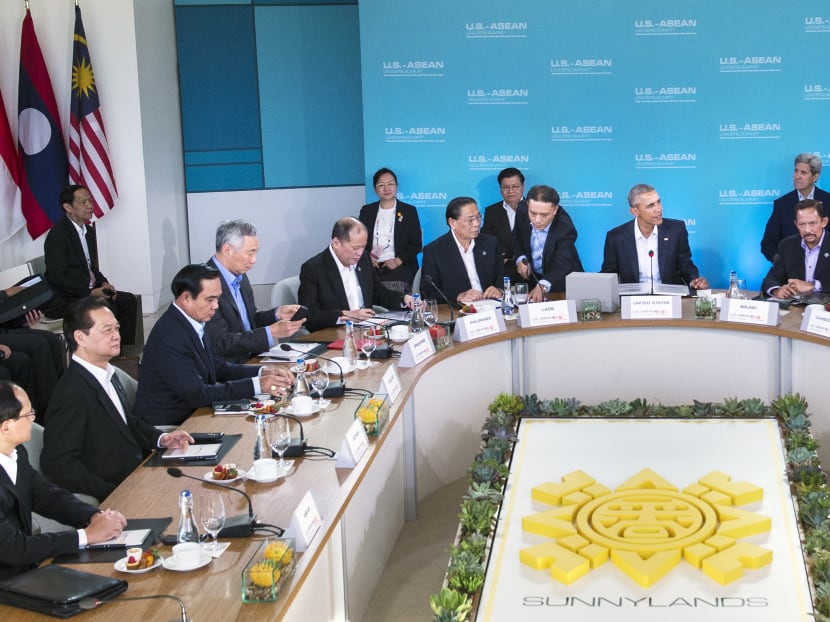 Leaders gather at the US-ASEAN summit in California in what is seen as the high point of the White House's policy of rebalancing towards Asia. Photo: AFP