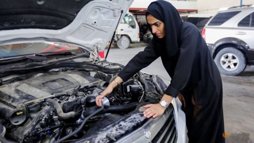 Female car repair shop owner blazes a trail in UAE Female car repair shop owner blazes a trail in UAE