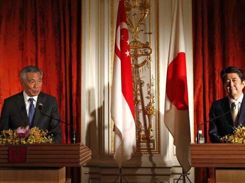 Chinese state-owned newspaper Global Times published a series of reports critical of Prime Minister Lee Hsien Loong’s official visit to Japan this week, which sparked criticisms of Singapore among Chinese netizens.  Photo: Reuters