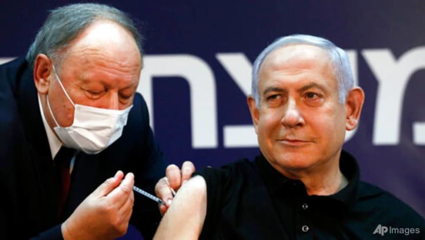 Israeli PM joins world leaders getting COVID-19 vaccine Israeli PM joins world leaders getting COVID-19 vaccine