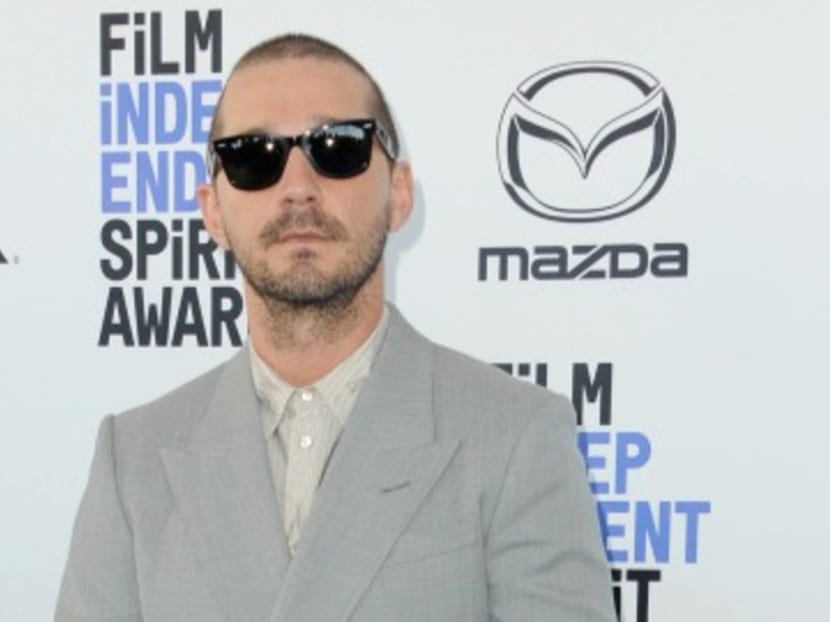 Shia LaBeouf at the 35th Annual Film Independent Spirit Awards held at the Santa Monica Beach in Santa Monica on Feb 8, 2020.