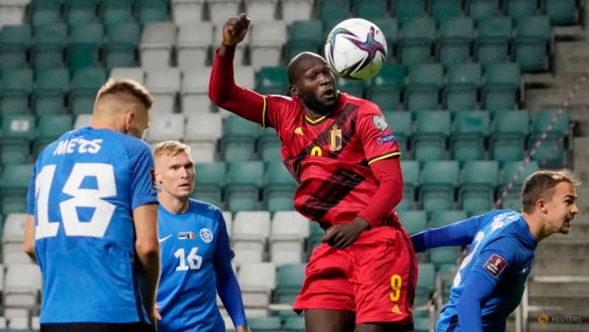 Football: Lukaku at the double as Belgium recover to outclass Estonia Football: Lukaku at the double as Belgium recover to outclass Estonia