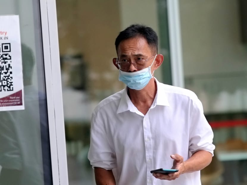 Tan Kah Heng (pictured) was accused of molesting two female employees aged 16 and 17 in 2017 but has been acquitted of the charges.