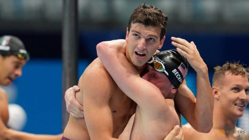 Swimming: US leave rivals in the shade in men's 4x100m freestyle relay Swimming: US leave rivals in the shade in men's 4x100m freestyle relay