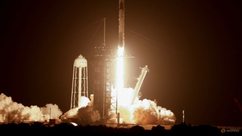 SpaceX capsule carrying latest astronaut crew docks with International Space Station SpaceX capsule carrying latest astronaut crew docks with International Space Station