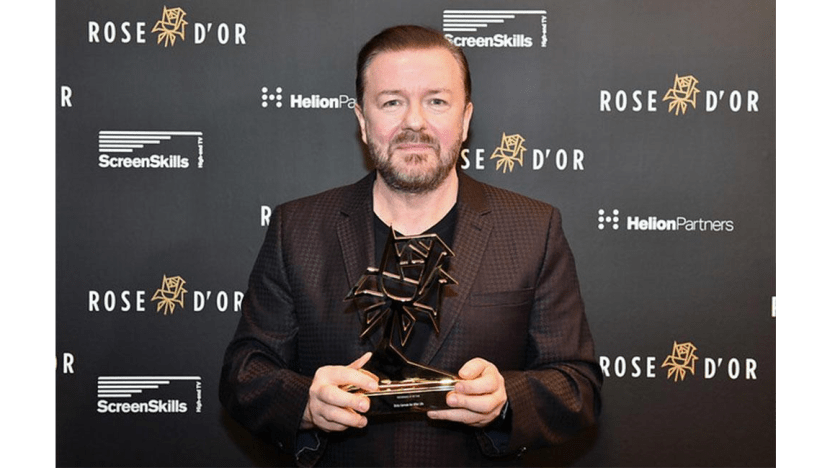 Ricky Gervais wins at Rose d'Or Awards Ricky Gervais wins at Rose d'Or Awards