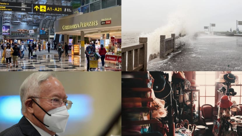 Daily round-up, Sep 15: Changi Airport to increase fees for passengers; Typhoon Muifa lashes eastern China Daily round-up, Sep 15: Changi Airport to increase fees for passengers; Typhoon Muifa lashes eastern China