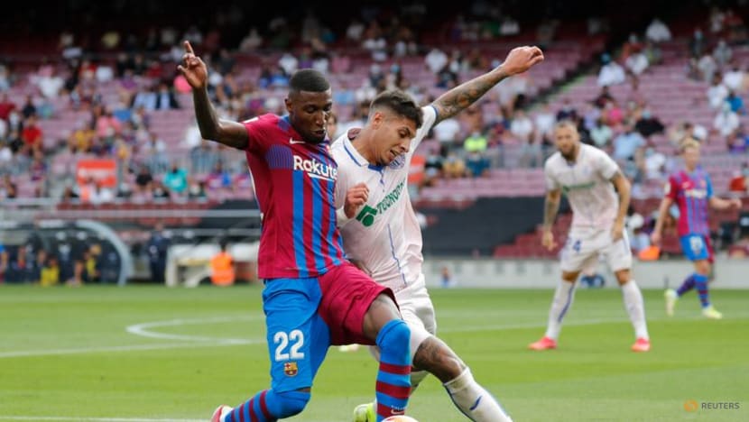 Football: Depay on target in narrow Barca win over Getafe Football: Depay on target in narrow Barca win over Getafe