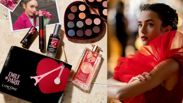 联手Lancôme打造美妆系列　“Emily in Paris”同款唇色、眼影来收藏！