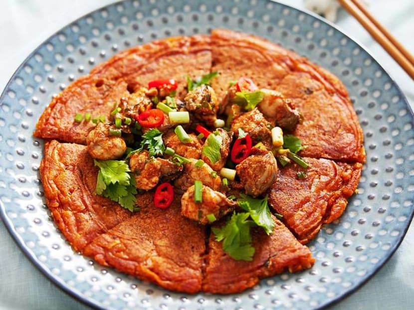 This Oyster Kimchi Pancake Is Like A Korean Version Of Orh Luak TODAY