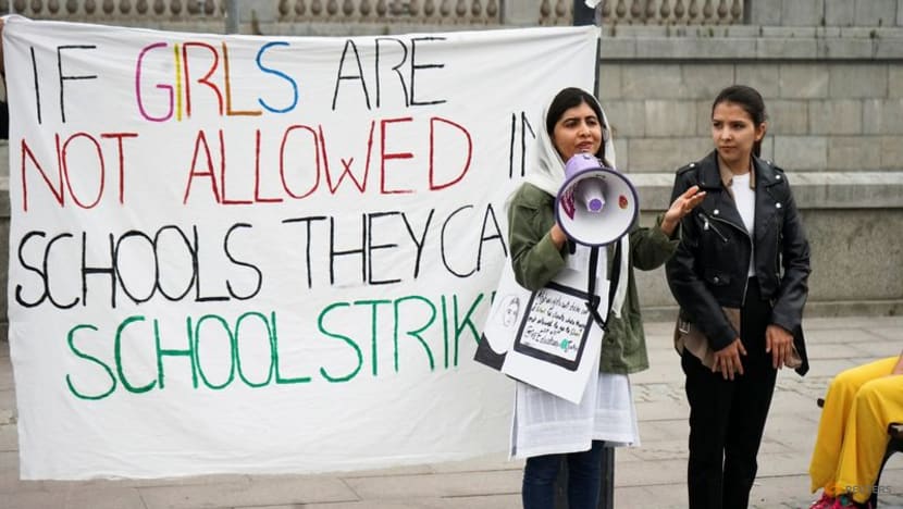 'Girls' education is a climate solution': Malala Yousafzai joins climate protest 