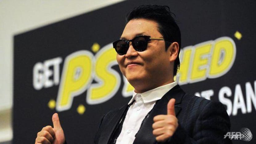 Psy shares the pain of creation Psy shares the pain of creation