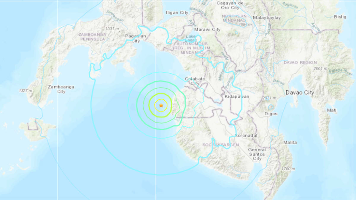 6.1 Magnitude Earthquake Strikes Philippine Islands Region