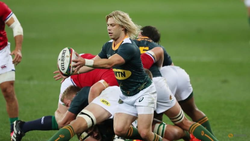 Rugby:
De Klerk urges Boks to go back to their 'DNA' in All Black clash Rugby:
De Klerk urges Boks to go back to their 'DNA' in All Black clash