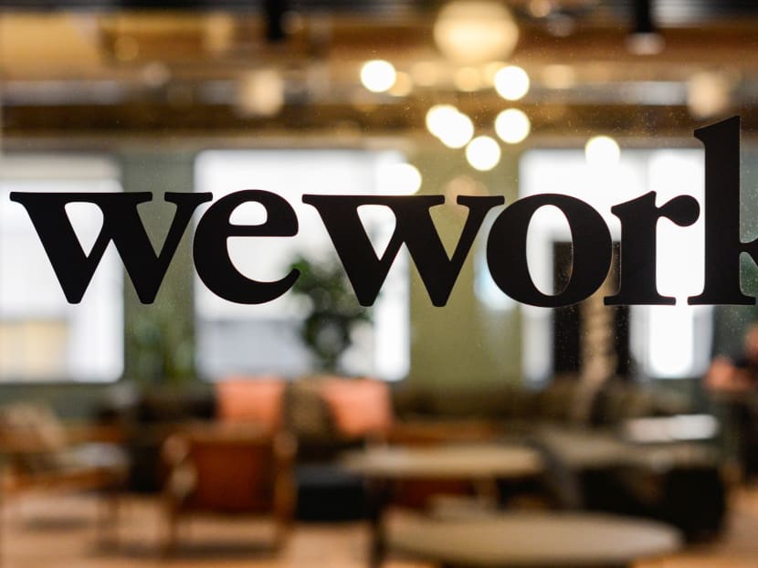 A WeWork office in San Francisco, California, the United States. A WeWork office in San Francisco, California, the United States.