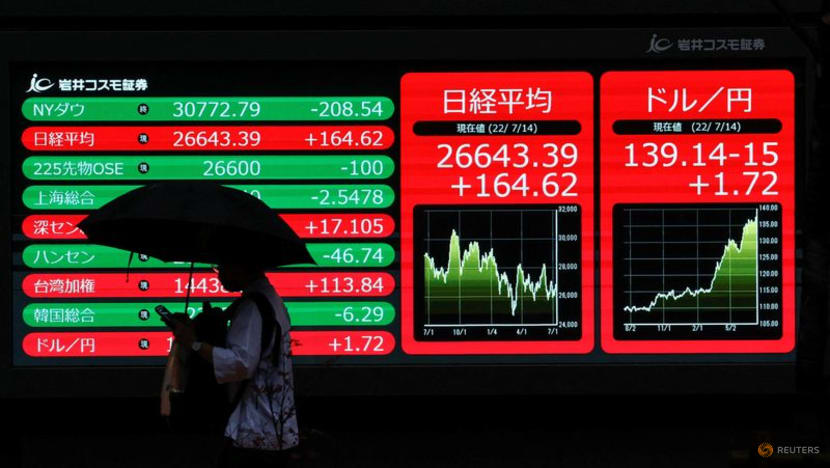 Stocks jump as US earnings pick up, dollar falls for third session Stocks jump as US earnings pick up, dollar falls for third session
