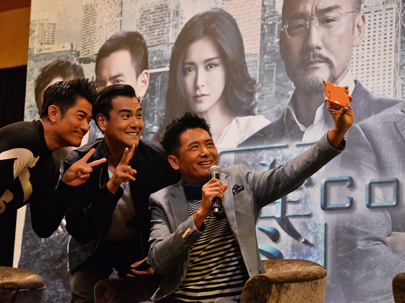 Chow Yun Fat proves his worth as 'Selfie King' at Cold War 2 press conference
