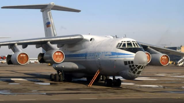 俄国一架军用运输机坠毁 机上63人生死未卜