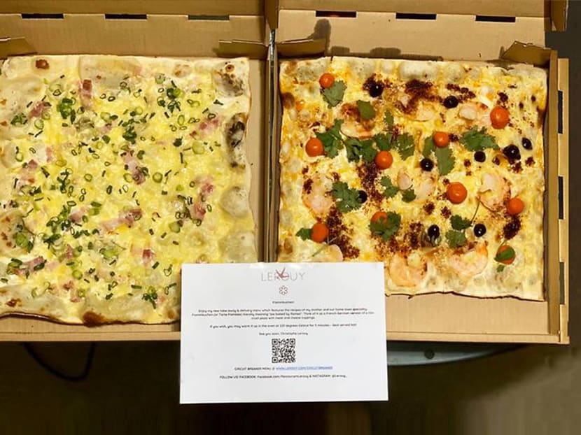 It’s not pizza: A Michelin chef wants Singaporeans to taste his mum’s square pies It’s not pizza: A Michelin chef wants Singaporeans to taste his mum’s square pies