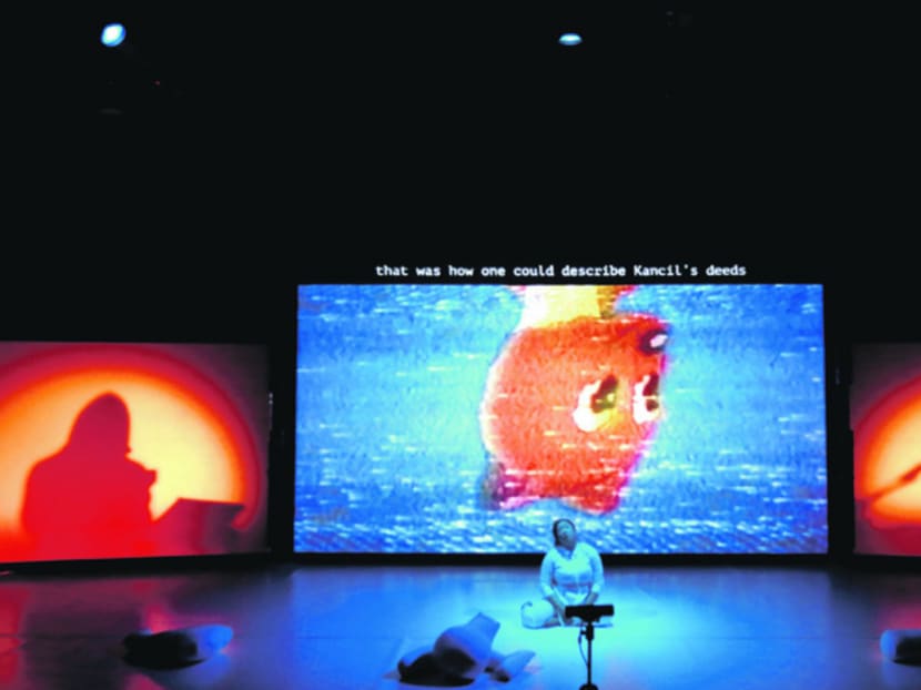 Zeugma's The Chronicles Of One And Zero: Kancil at the M1 Singapore Fringe Festival 2016. Photo: Throbbingpixels Zeugma's The Chronicles Of One And Zero: Kancil at the M1 Singapore Fringe Festival 2016. Photo: Throbbingpixels