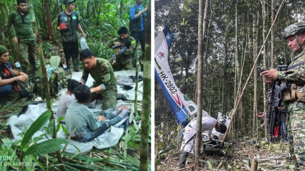 Timeline: The 40-day Colombian jungle search for four children who survived plane crash