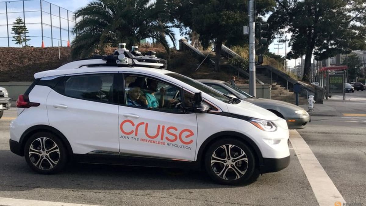 GM’s Cruise robotaxi collides with fire truck in San Francisco