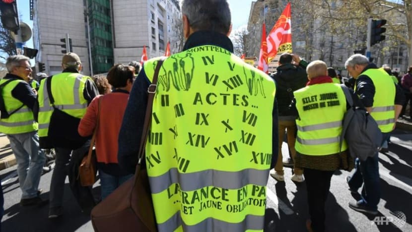 Yellow vests, red shirts and other protest outfits
