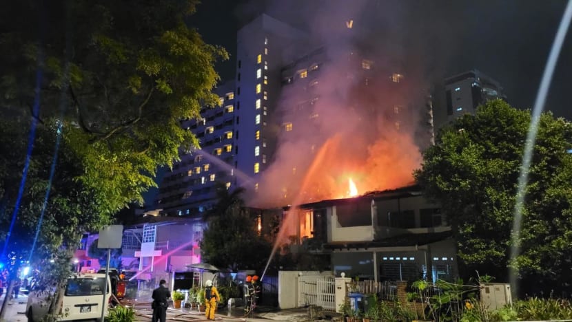 Residents evacuated after fire breaks out at East Coast Road Residents evacuated after fire breaks out at East Coast Road
