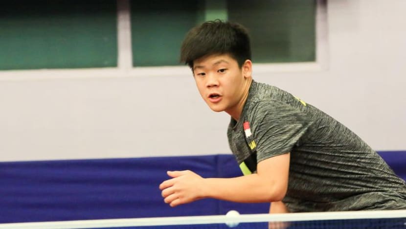 Pemain tenis meja S'pura Izaac Quek Yong ungguli senarai pemain terbaik dunia bawah 15 tahun
