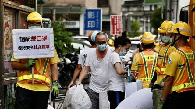 台湾新增54起冠病病例