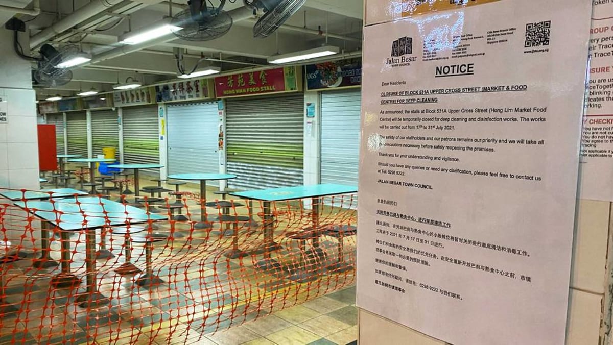 Hong Lim Chong Boon Markets And Food Centres To Reopen After 2 Weeks Of Closure Due To Covid 19 Outbreak Cna