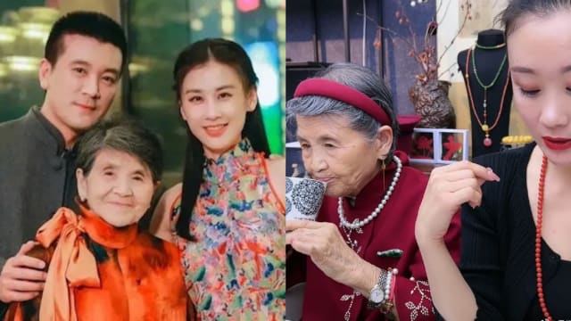 黄圣依家婆上直播间　商家遭批利用老人家知名度赚钱