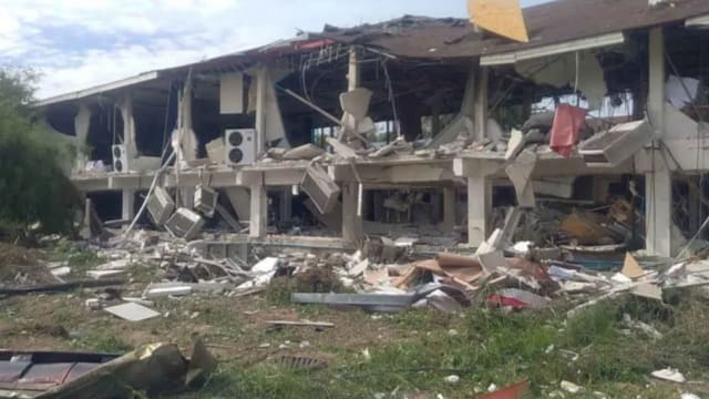 泰国中部酒店宴会楼爆炸 建筑物倒塌四名员工严重烧伤