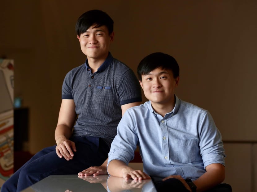 Even though elder twin Darren Yuen (left) is married and live apart from his brother Barry, each would be the first and last person the other texts every day.
