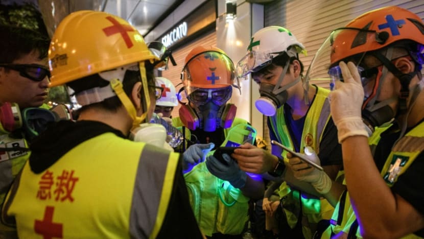 First-aid workers slam medic arrests at Hong Kong campus