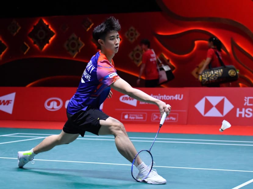 Loh Kean Yew ended the competition with one win from three group matches, placing third in the group, after his first group game win over Chinese Taipei's Chou Tien-chen.