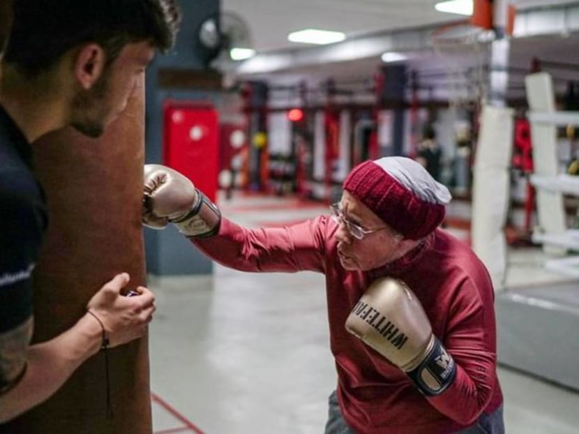 Punching against Parkinson's, a grandmother boxer fights for her health Punching against Parkinson's, a grandmother boxer fights for her health