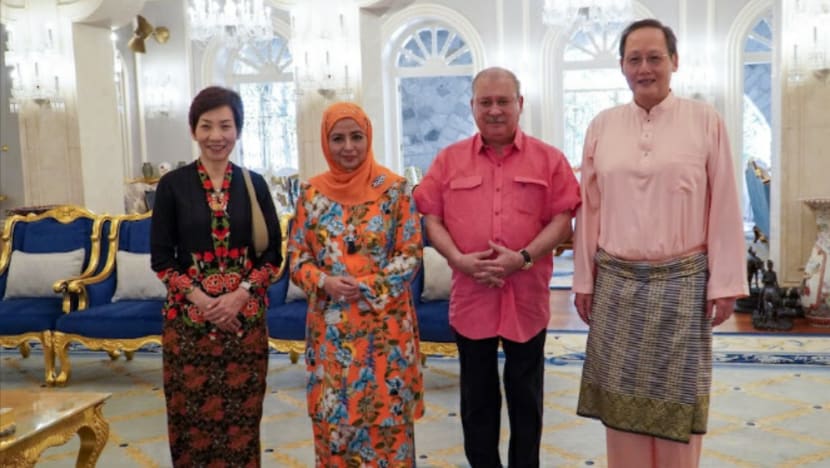Pemimpin SG hadiri Rumah Terbuka Raya Sultan Johor