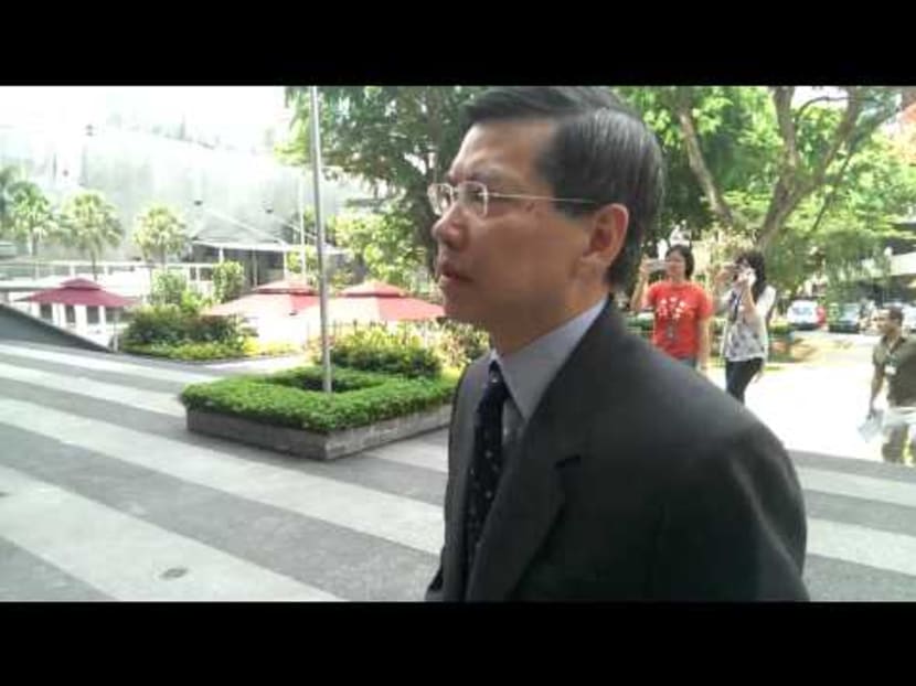VIDEO: Peter Lim arrives at court for sentencing, June 7 2013