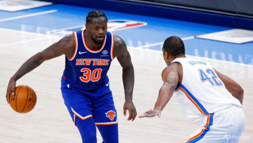 Basketball: Knicks cruise past Thunder 119-97 after shaky start Basketball: Knicks cruise past Thunder 119-97 after shaky start