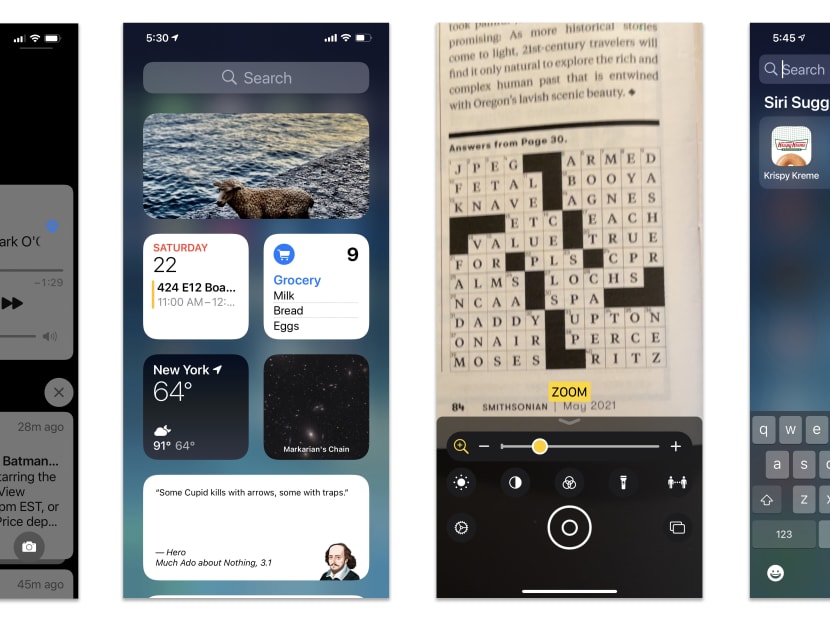 Screenshots of various features in Apple’s mobile operating system that can be summoned using the new Back Tap setting. Recent updates to Apple’s mobile operating system offer new ways to open apps, chat with friends and interact with your device.