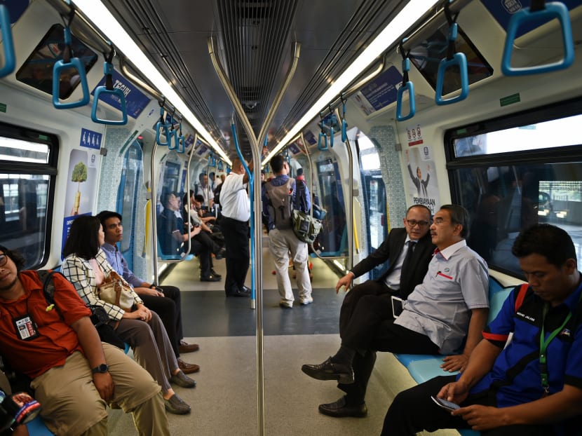 The Malaysian government launched the second phase of the city's MRT system, with the first phase recording a total of two million passengers since it began operation in December 2016, according to the government. Photo: AFP