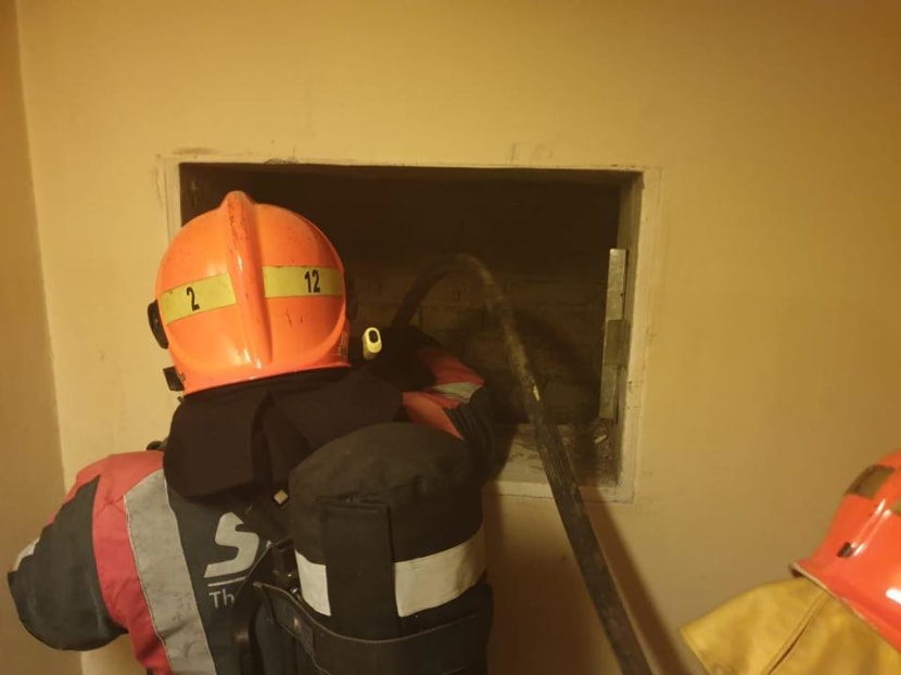 The Singapore Civil Defence Force (SCDF) responded to a fire alarm at Ngee Ann City’s Tower B on the evening of Sept 26, 2018. SCDF officers extinguished the fire and no one was hurt.