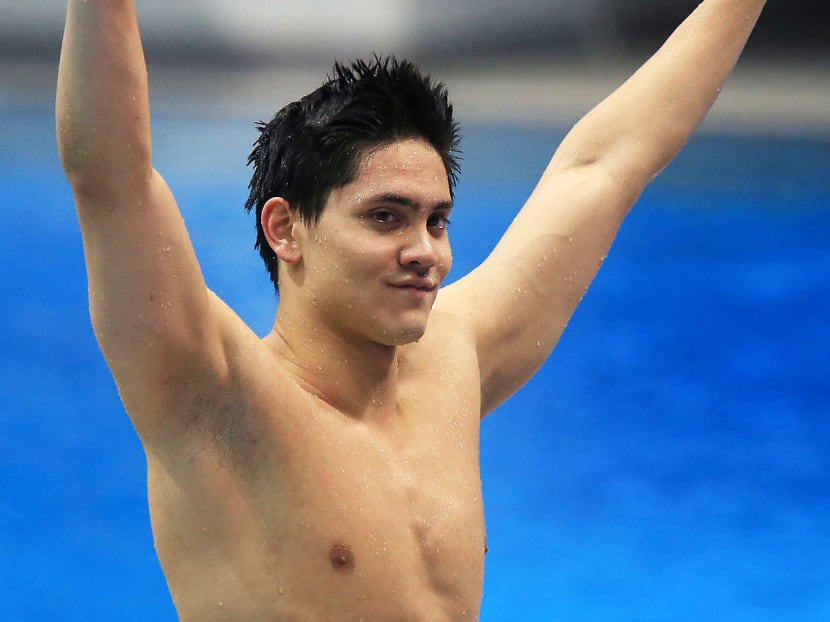 Joseph Schooling at the 28th SEA Games on June 10, 2015. TODAY file photo