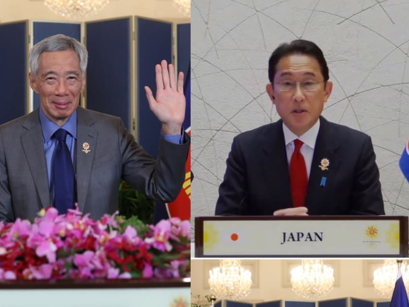 Prime Minister Lee Hsien Loong congratulated his Japanese counterpart Fumio Kishida on his re-election. Prime Minister Lee Hsien Loong congratulated his Japanese counterpart Fumio Kishida on his re-election.