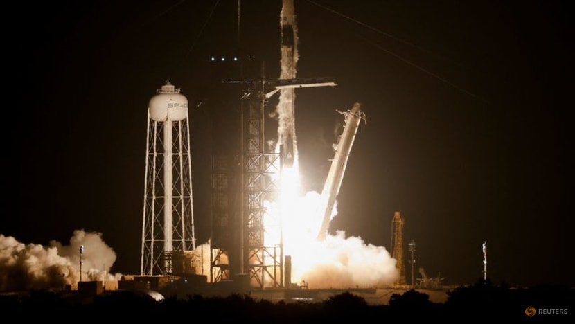 SpaceX capsule carrying latest astronaut crew docks with International Space Station