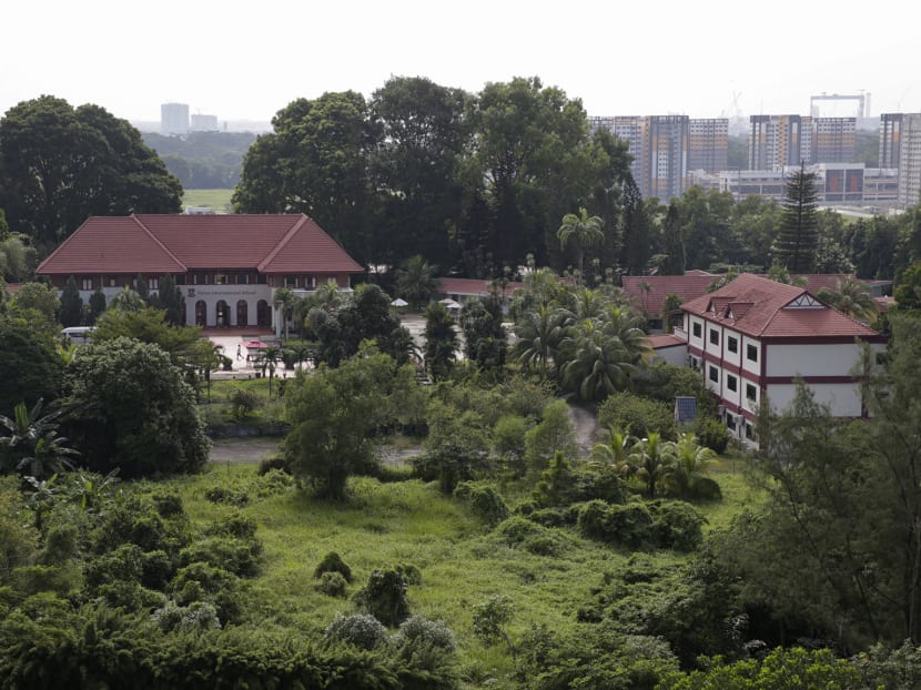 The site of the future Sembawang Sports and Community Hub. Photo: Wee Teck Hian/TODAY