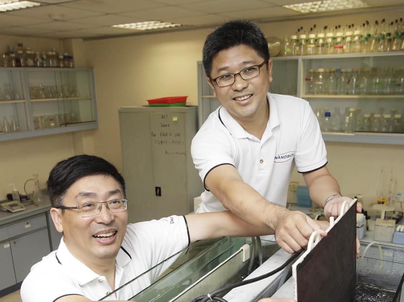 NTU startup breaks into clean water sector with filtration membrane
